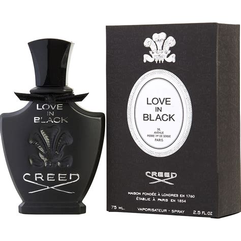 Love in Black Creed perfume .